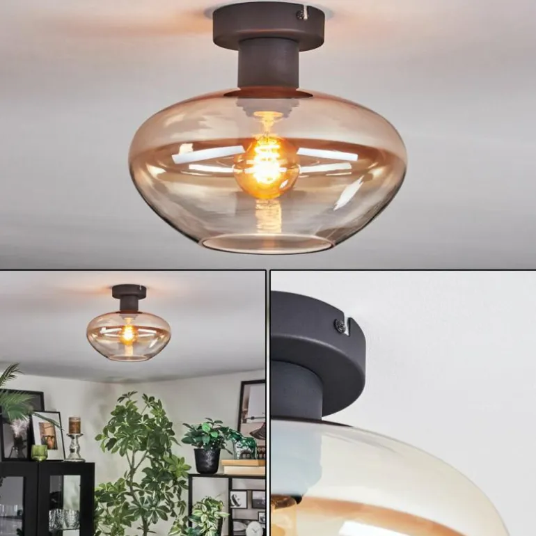 Mertola Plafonnier Ambre, Clair, 1 lumière