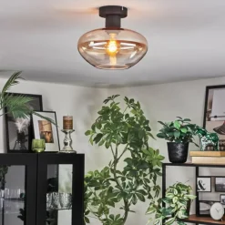 Mertola Plafonnier Ambre, Clair, 1 lumière