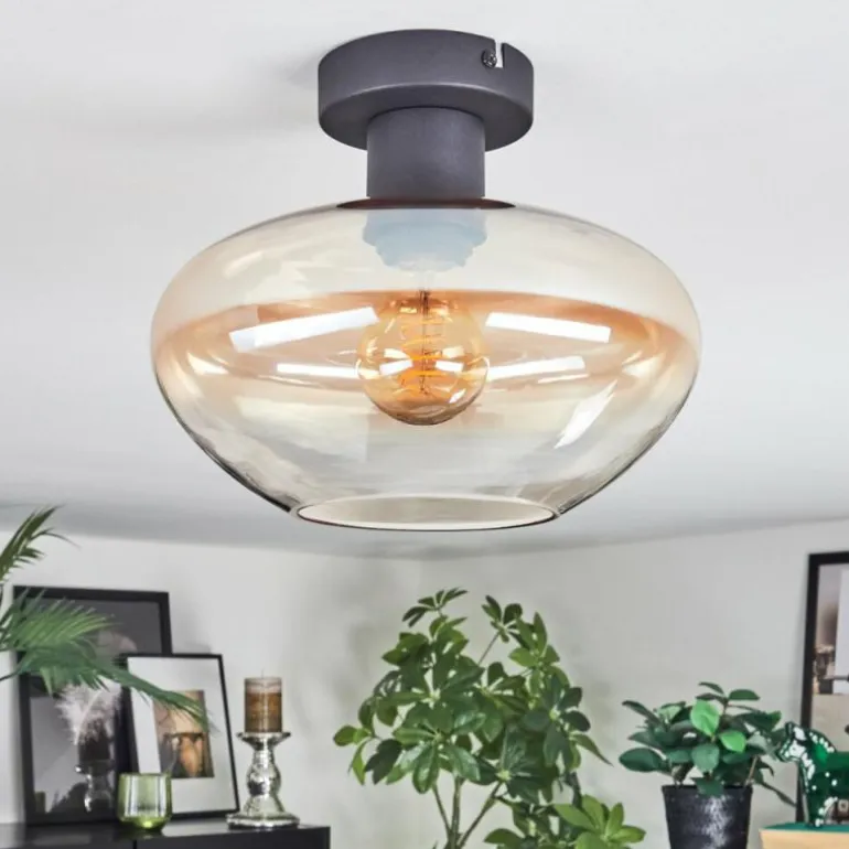 Mertola Plafonnier Ambre, Clair, 1 lumière