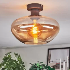 Mertola Plafonnier Ambre, 1 lumière
