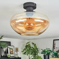 Mertola Plafonnier Ambre, 1 lumière