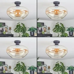 Mertola Plafonnier Ambre, Clair, 1 lumière