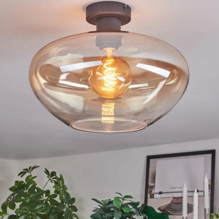 Mertola Plafonnier Ambre, Clair, 1 lumière