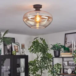 Mertola Plafonnier Ambre, Clair, 1 lumière