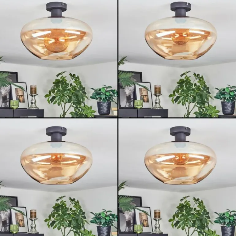 Mertola Plafonnier Ambre, 1 lumière