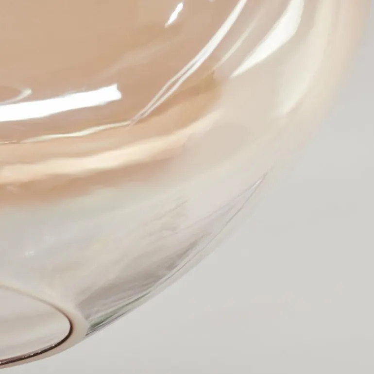 Mertola Plafonnier, Boule lumineuse Ambre, Clair, 1 lumière