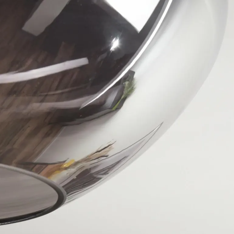 Mertola Plafonnier, Boule lumineuse Fumé, 1 lumière