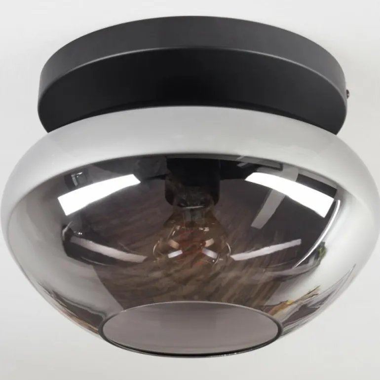 Mertola Plafonnier, Boule lumineuse Fumé, 1 lumière
