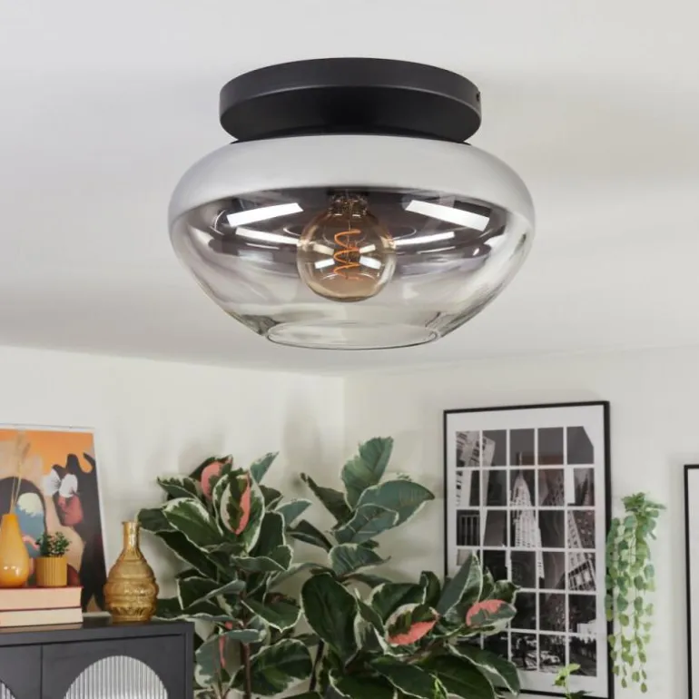 Mertola Plafonnier, Boule lumineuse Clair, Fumé, 1 lumière