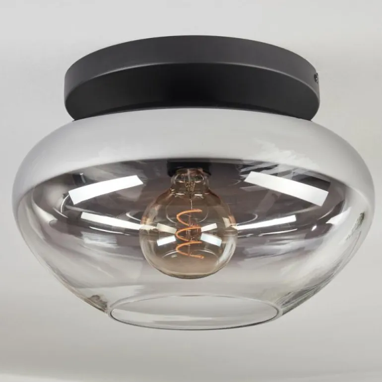 Mertola Plafonnier, Boule lumineuse Clair, Fumé, 1 lumière