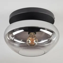 Mertola Plafonnier, Boule lumineuse Clair, Fumé, 1 lumière