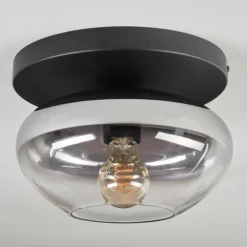 Mertola Plafonnier, Boule lumineuse Clair, Fumé, 1 lumière