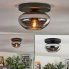 Mertola Plafonnier, Boule lumineuse Fumé, 1 lumière