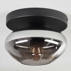 Mertola Plafonnier, Boule lumineuse Fumé, 1 lumière