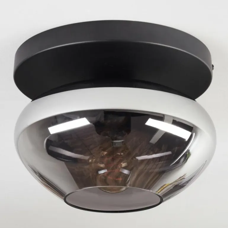Mertola Plafonnier, Boule lumineuse Fumé, 1 lumière