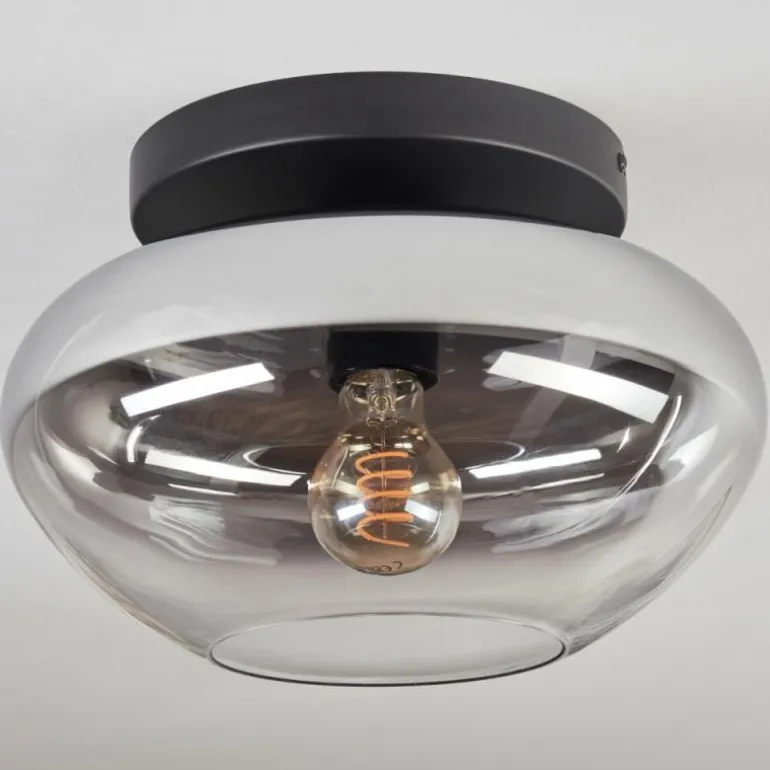 Mertola Plafonnier, Boule lumineuse Clair, Fumé, 1 lumière