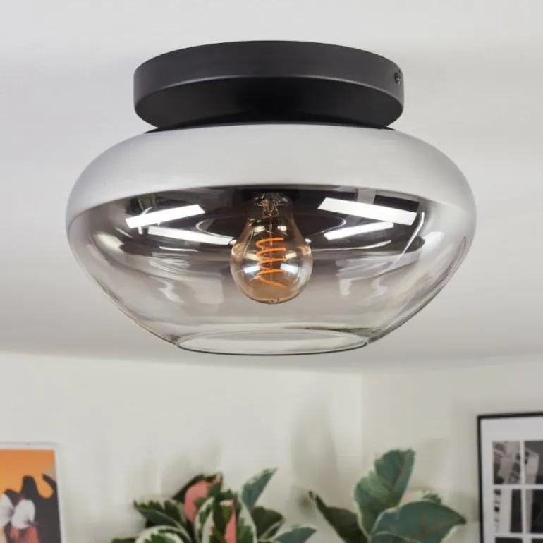 Mertola Plafonnier, Boule lumineuse Clair, Fumé, 1 lumière