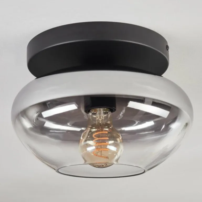 Mertola Plafonnier, Boule lumineuse Clair, Fumé, 1 lumière