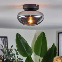 Mertola Plafonnier Fumé, 1 lumière
