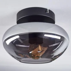 Mertola Plafonnier Fumé, 1 lumière