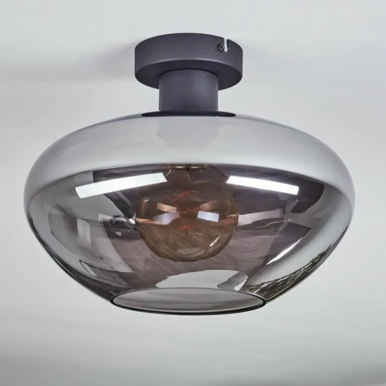Mertola Plafonnier Fumé, 1 lumière