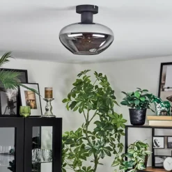 Mertola Plafonnier Fumé, 1 lumière