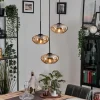 Mertola Suspension, Boule lumineuse Noir, 3 lumières
