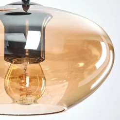 Mertola Suspension, Boule lumineuse Noir, 3 lumières
