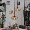 Mertola Suspension, Boule lumineuse Noir, 3 lumières