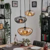 Mertola Suspension, Boule lumineuse Noir, 3 lumières