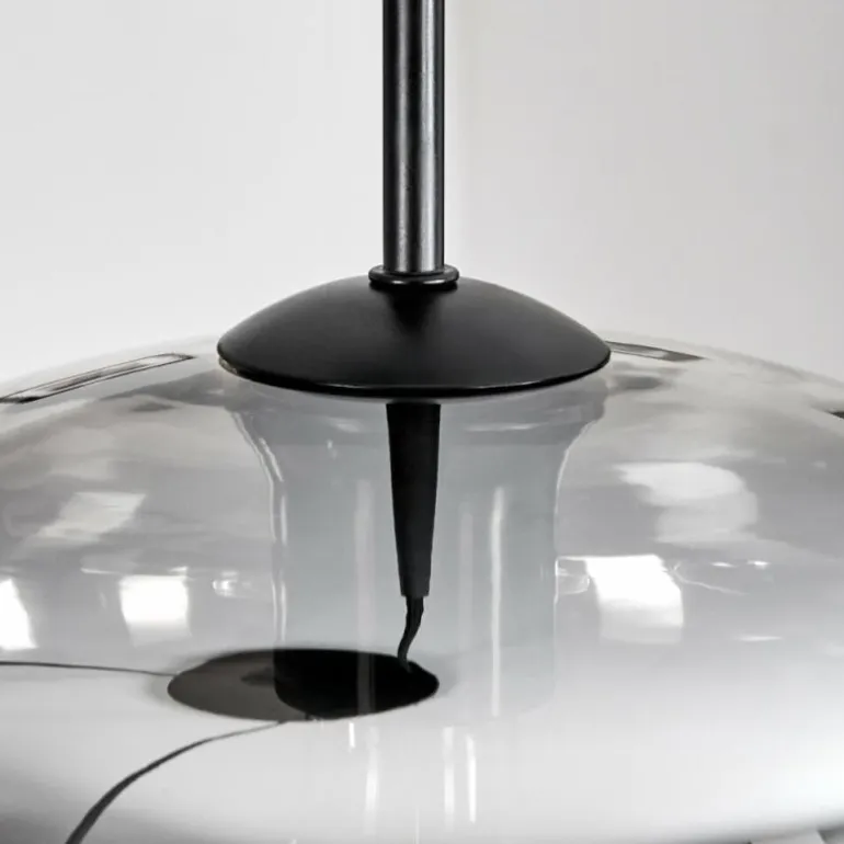 Mertola Suspension, Boule lumineuse Noir, 3 lumières