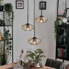 Mertola Suspension, Boule lumineuse Noir, 3 lumières