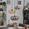 Mertola Suspension, Boule lumineuse Noir, 3 lumières