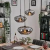 Mertola Suspension, Boule lumineuse Noir, 3 lumières