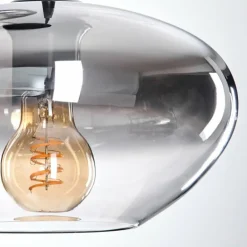 Mertola Suspension, Boule lumineuse Noir, 3 lumières