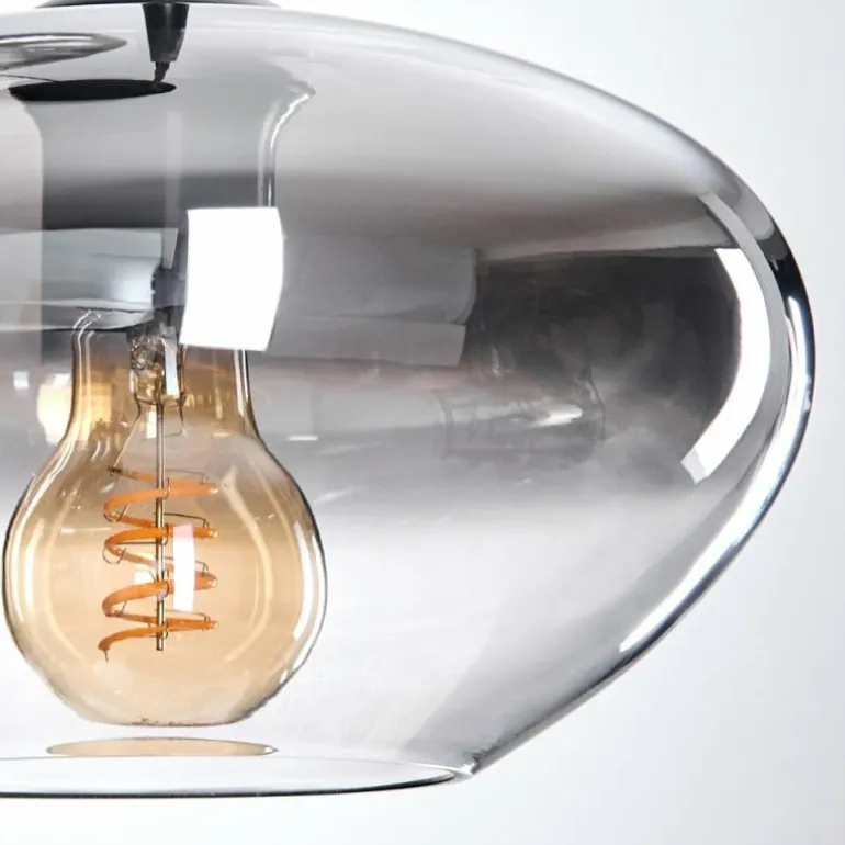 Mertola Suspension, Boule lumineuse Noir, 3 lumières