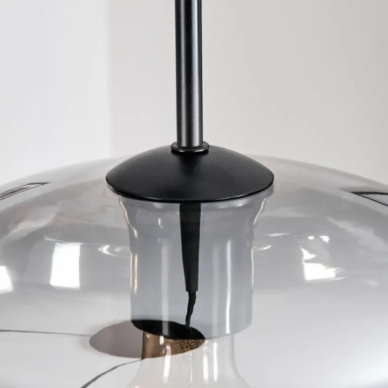Mertola Suspension, Boule lumineuse Noir, 3 lumières