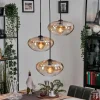 Mertola Suspension, Boule lumineuse Noir, 3 lumières