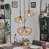 Mertola Suspension, Boule lumineuse Noir, 3 lumières