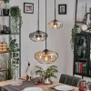 Mertola Suspension, Boule lumineuse Noir, 3 lumières