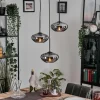 Mertola Suspension, Boule lumineuse Noir, 3 lumières