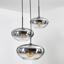 Mertola Suspension, Boule lumineuse Noir, 3 lumières