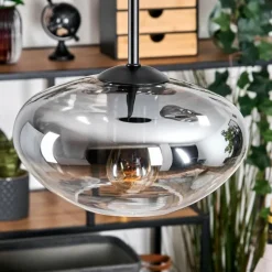 Mertola Suspension, Boule lumineuse Noir, 3 lumières