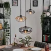 Mertola Suspension, Boule lumineuse Noir, 3 lumières