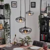 Mertola Suspension, Boule lumineuse Noir, 3 lumières