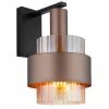 Milley Applique murale Luminaires Globo Lighting Noir, 1 lumière
