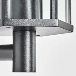Monfanim Lampe murale d´extérieur Noir, 1 lumière