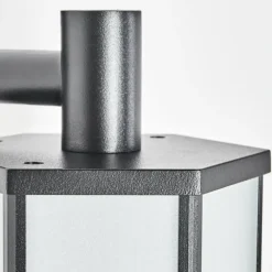 Monfanim Lampe murale d´extérieur Noir, 1 lumière