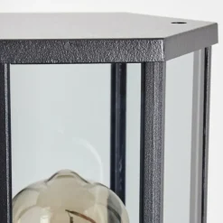 Monfanim Lampe murale d´extérieur Noir, 1 lumière