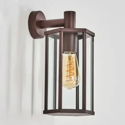 Monfanim Lampe murale d´extérieur Rouille, 1 lumière